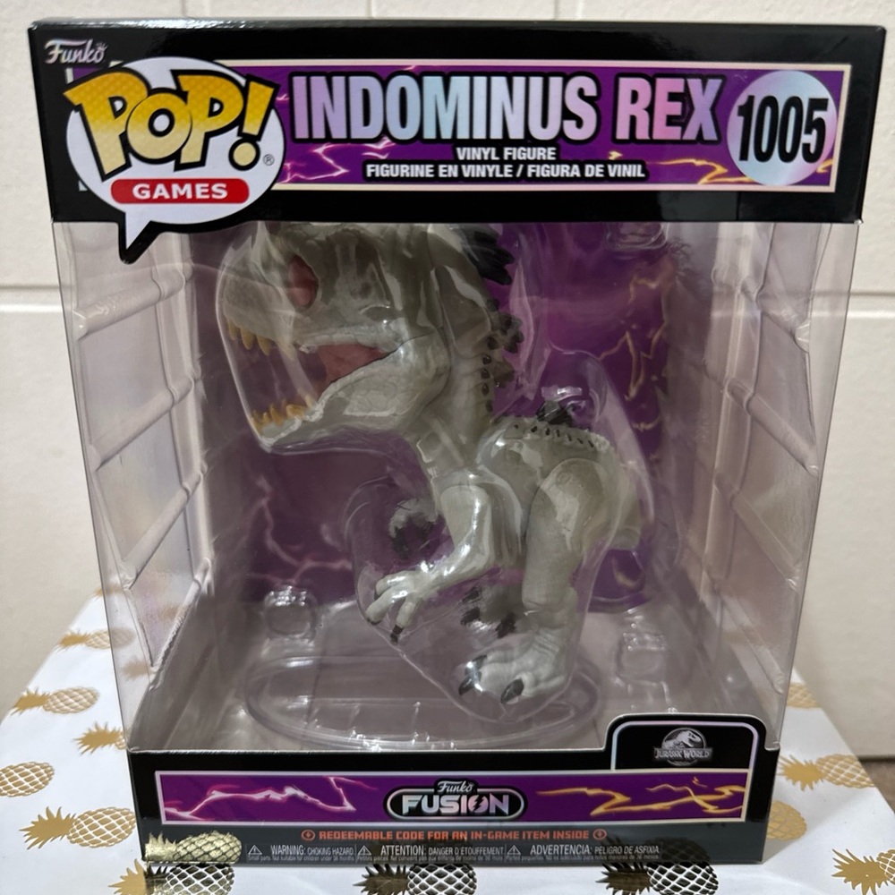 Funko Pop! Funko Fusion! Games Indominus Rex- #1005 Jurassic World Vinyl Figure